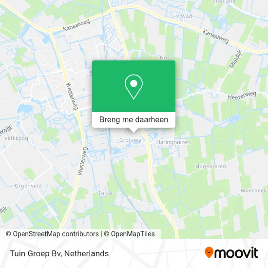 Tuin Groep Bv kaart