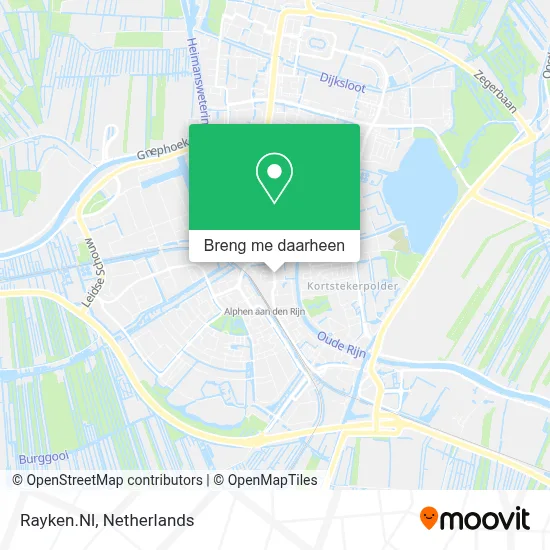 Rayken.Nl kaart