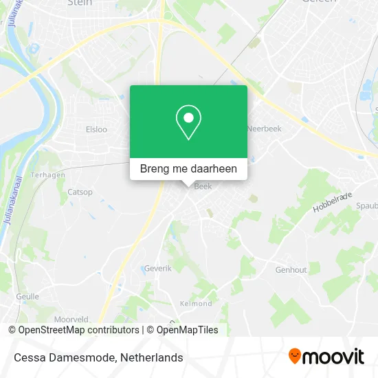 Cessa Damesmode kaart