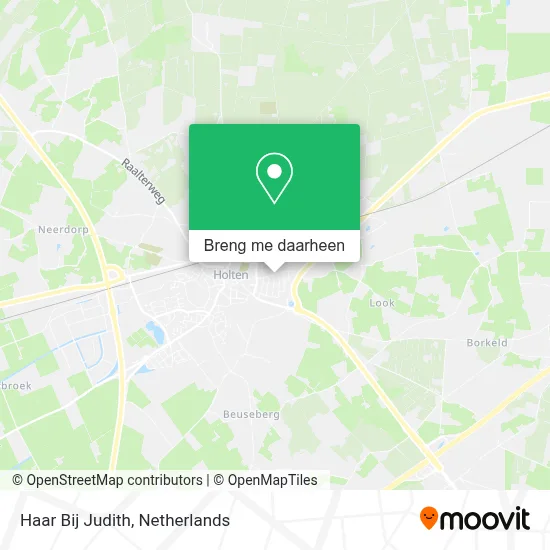 Haar Bij Judith kaart