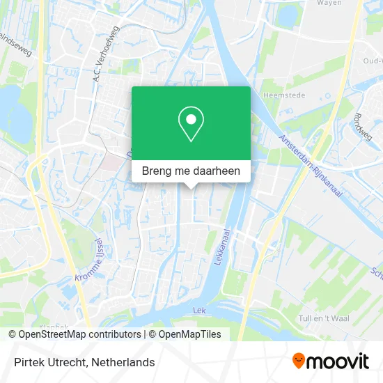 Pirtek Utrecht kaart