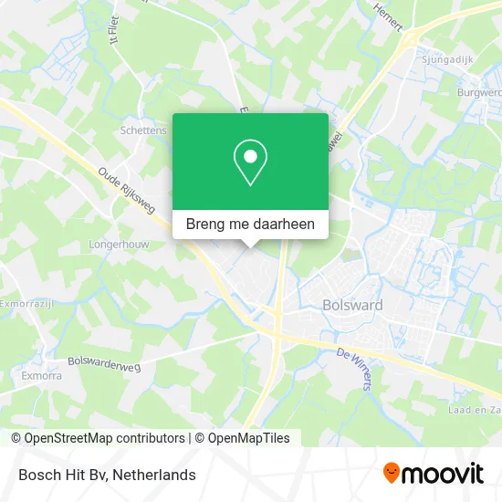 Bosch Hit Bv kaart