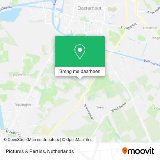 Pictures & Parties kaart