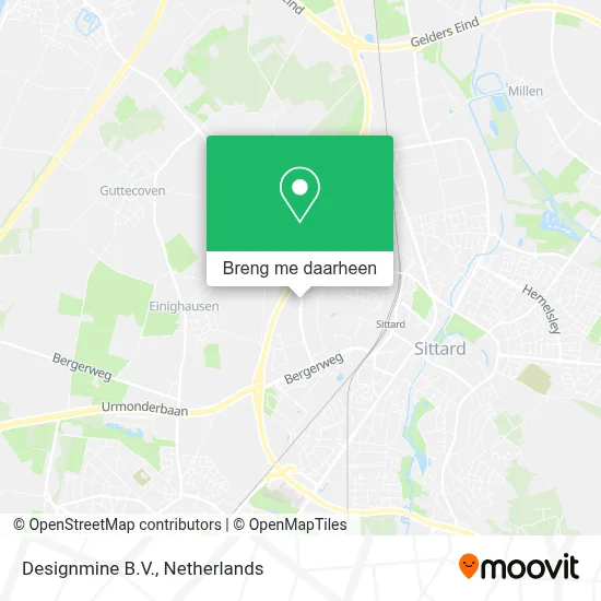 Designmine B.V. kaart