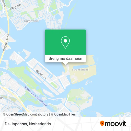 De Japanner kaart