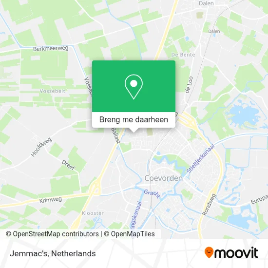 Jemmac's kaart