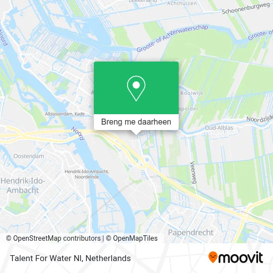 Talent For Water Nl kaart