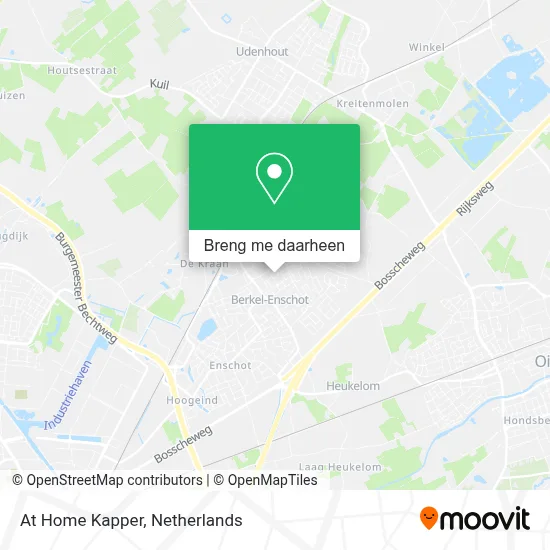 At Home Kapper kaart