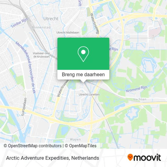 Arctic Adventure Expedities kaart