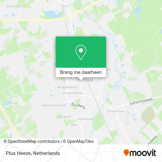 Plus Heeze kaart