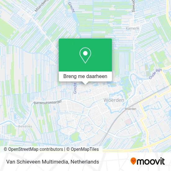 Van Schieveen Multimedia kaart