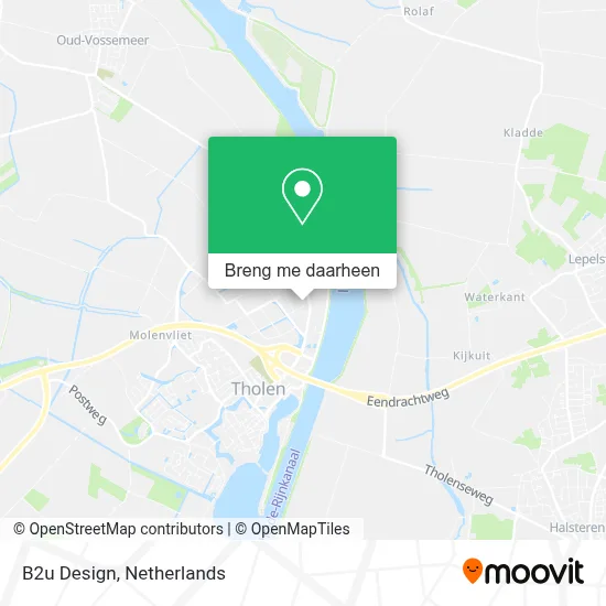 B2u Design kaart
