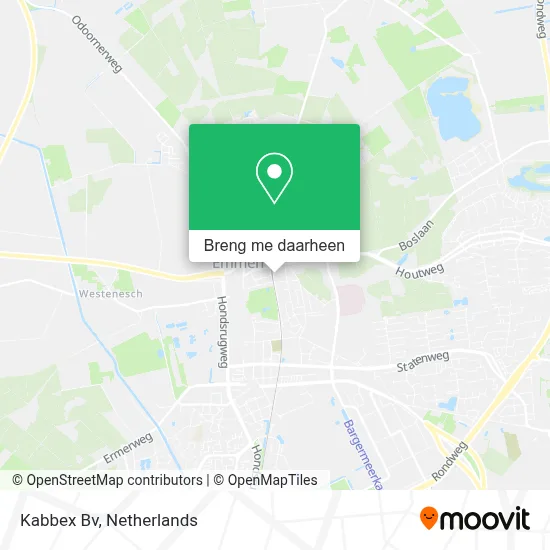 Kabbex Bv kaart