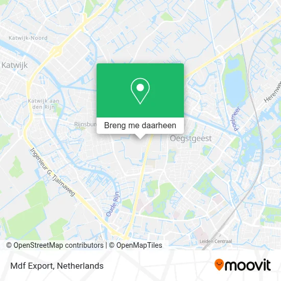 Mdf Export kaart