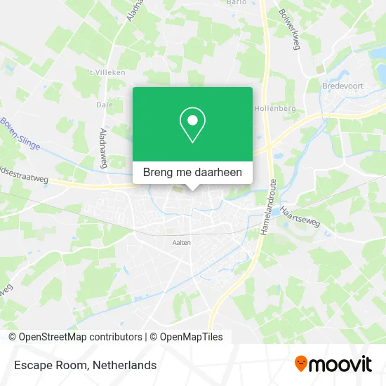Escape Room kaart