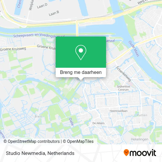 Studio Newmedia kaart