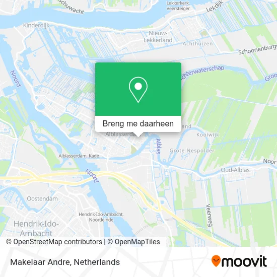 Makelaar Andre kaart