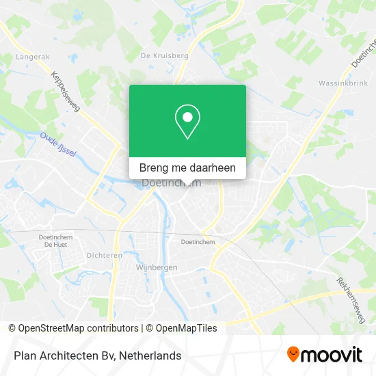 Plan Architecten Bv kaart