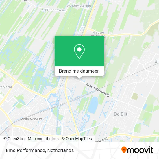 Emc Performance kaart