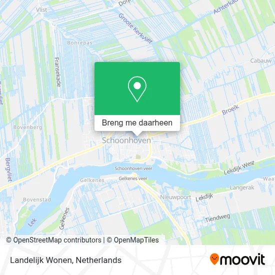 Landelijk Wonen kaart