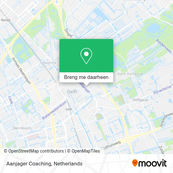 Aanjager Coaching kaart
