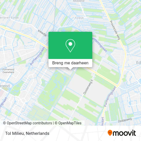 Tol Milieu kaart