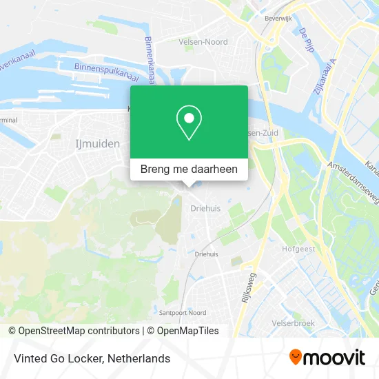 Vinted Go Locker kaart