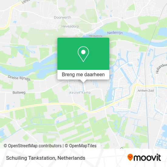 Schuiling Tankstation kaart