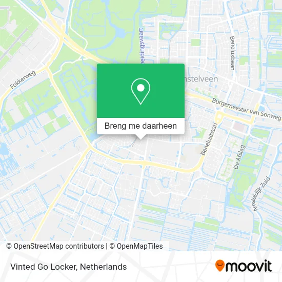 Vinted Go Locker kaart