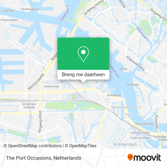 The Port Occasions kaart