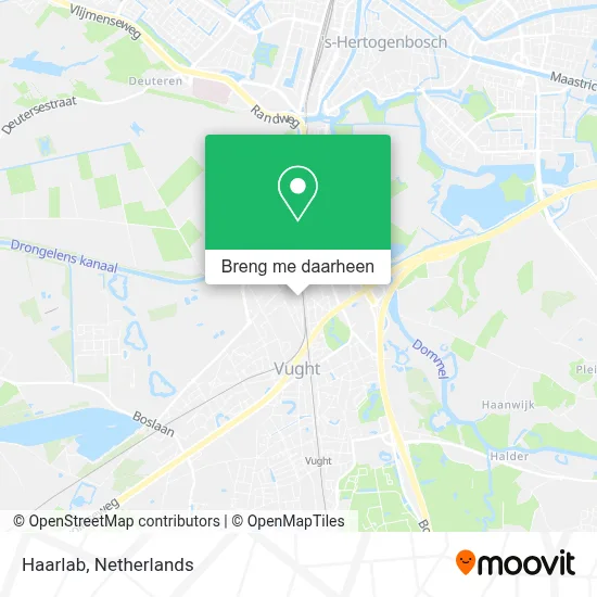 Haarlab kaart