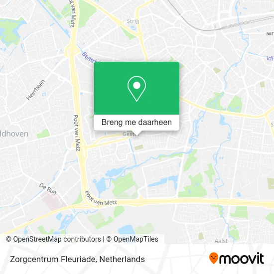 Zorgcentrum Fleuriade kaart