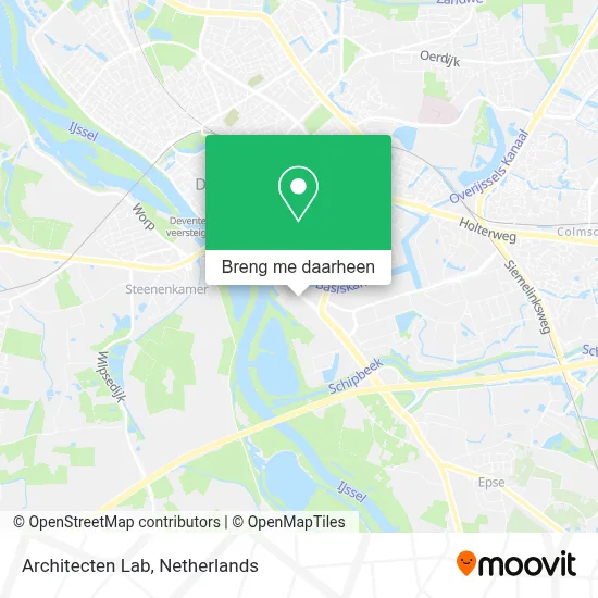 Architecten Lab kaart