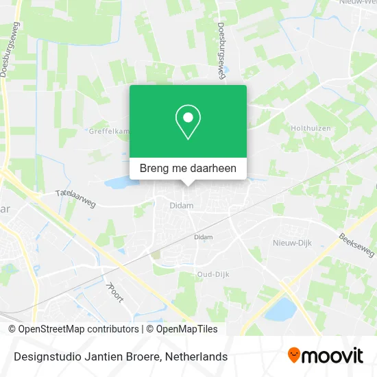 Designstudio Jantien Broere kaart