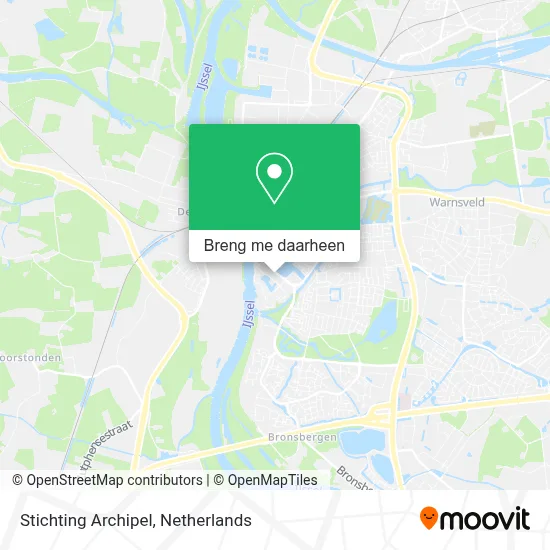 Stichting Archipel kaart