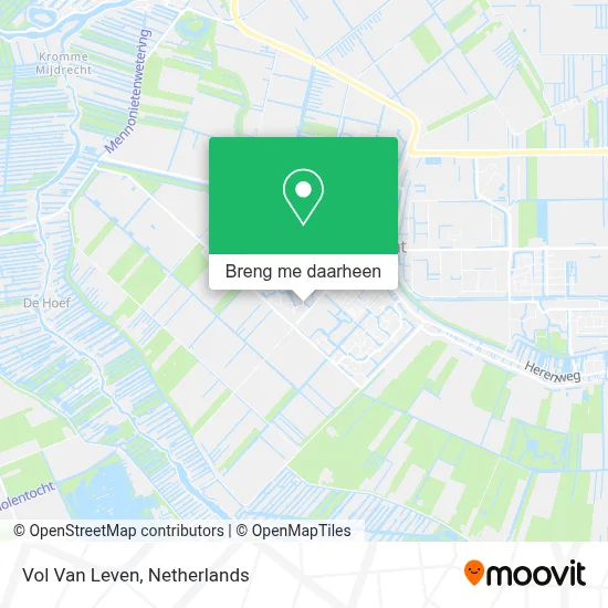 Vol Van Leven kaart