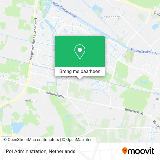 Pol Administration kaart