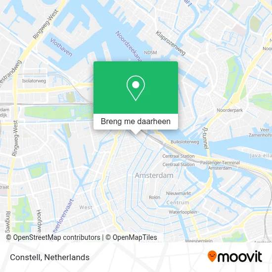 Constell kaart