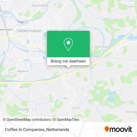 Coffee In Companies kaart