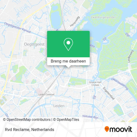 Rvd Reclame kaart