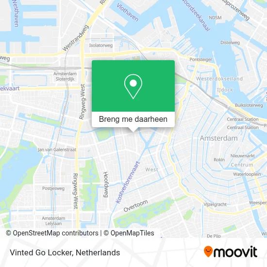 Vinted Go Locker kaart