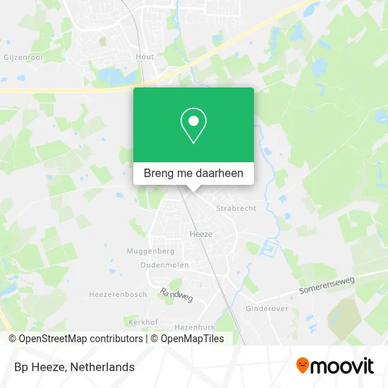Bp Heeze kaart