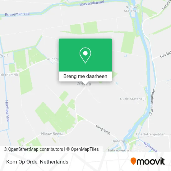 Kom Op Orde kaart