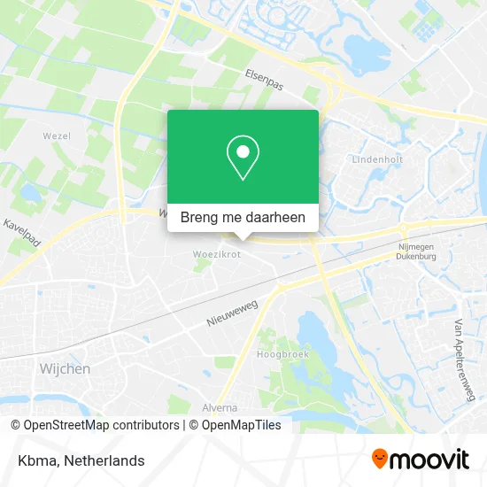 Kbma kaart