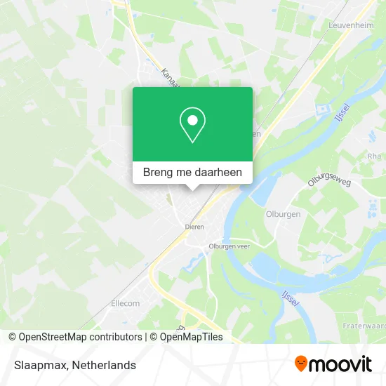 Slaapmax kaart
