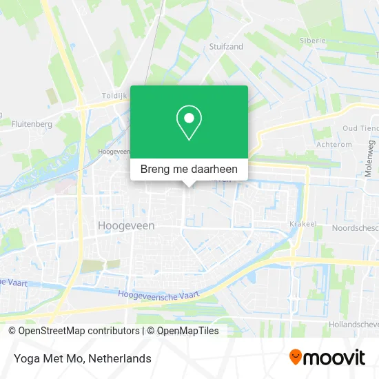 Yoga Met Mo kaart