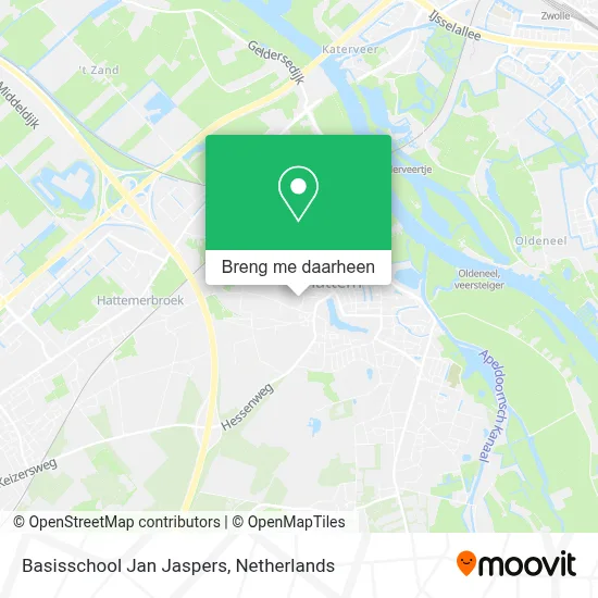 Basisschool Jan Jaspers kaart