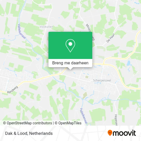 Dak & Lood kaart
