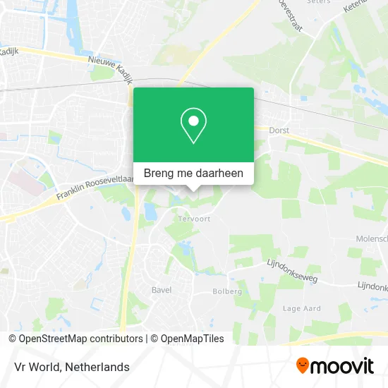 Vr World kaart