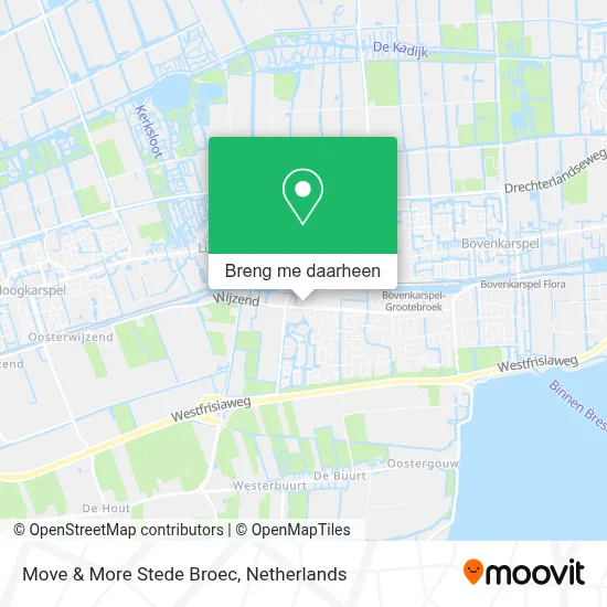 Move & More Stede Broec kaart